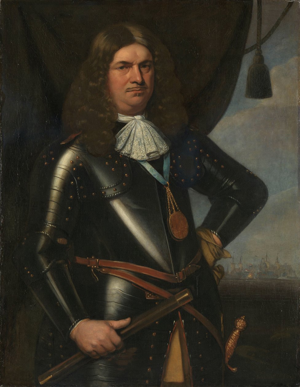 Adriaen Banckert (n. 1620–1684), Zeelandin vara-amiraali tekijältä Hendrick Berckman