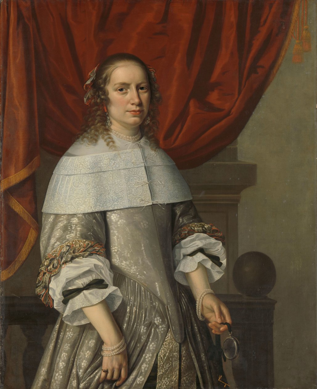 Naisen muotokuva tekijältä Hendrick Cornelisz van Vliet (attributed to)