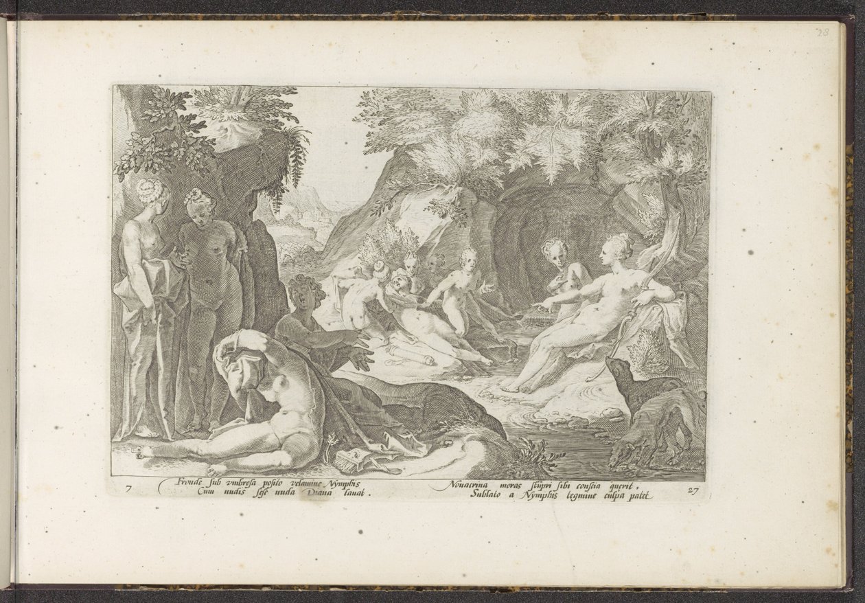 Diana saa selville Calliston raskauden Ovid