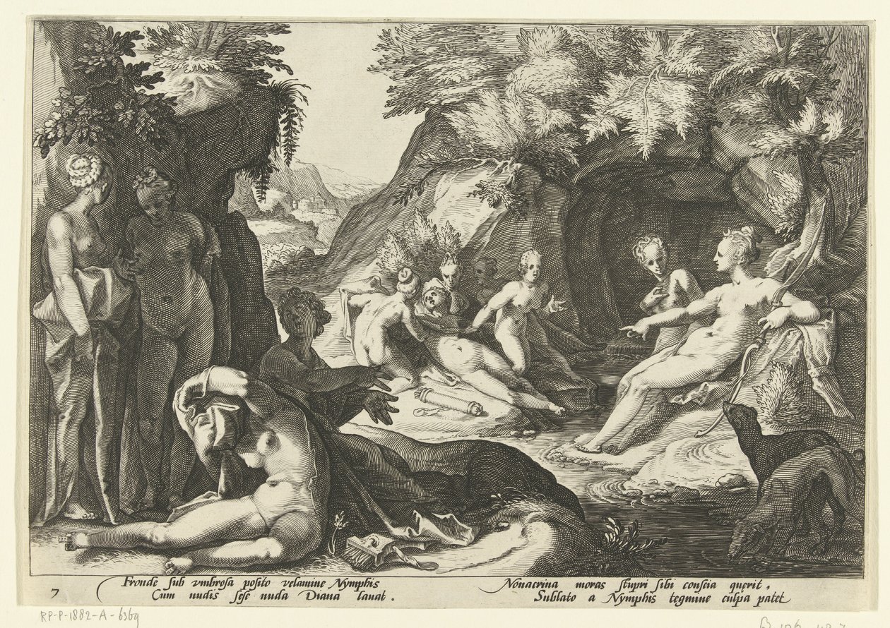 Diana saa selville Calliston raskauden Ovid