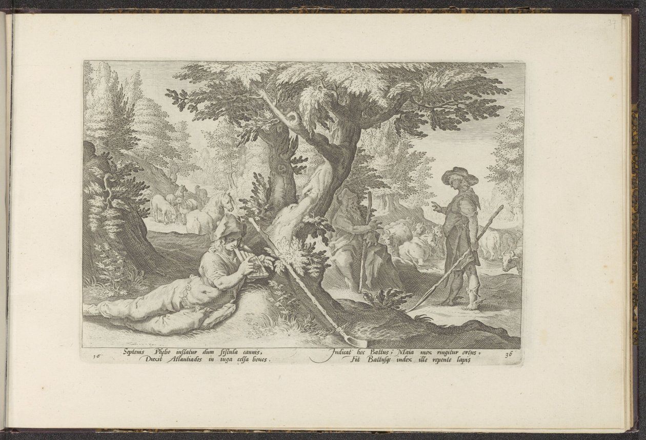 Mercury ja Battus Ovid