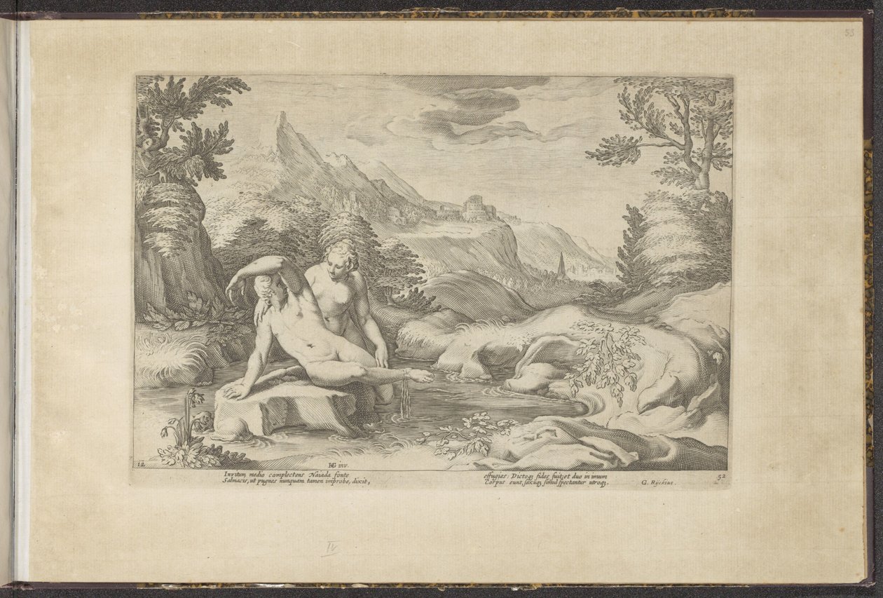 Salmacis ja Hermaphroditus Ovid