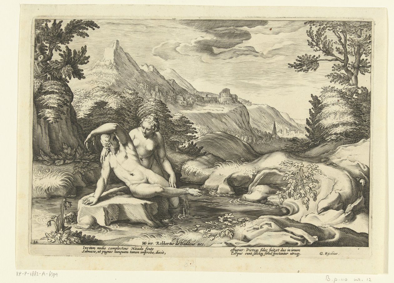 Salmacis ja Hermaphroditus Ovid