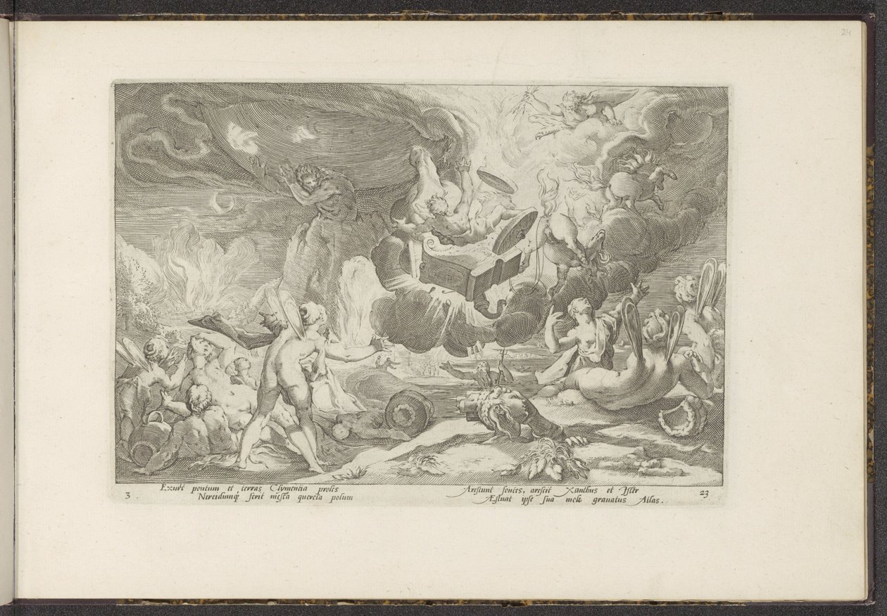 Val van Phaëthon Metamorfosen d