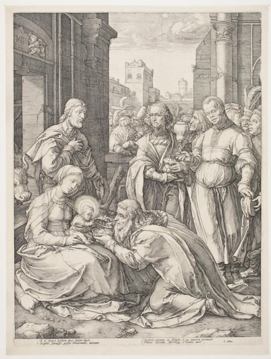 Maagien palvonta tekijältä Hendrick Goltzius