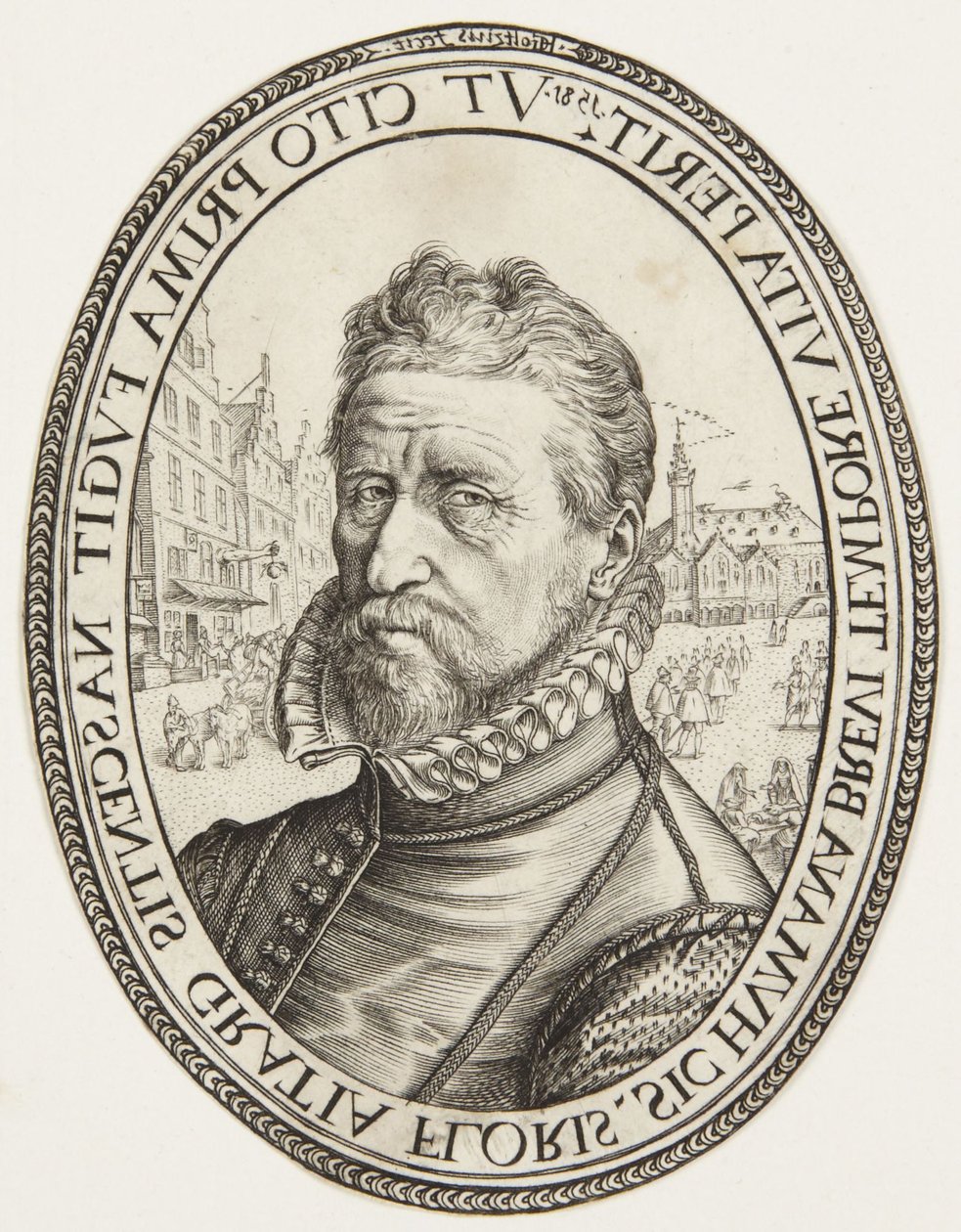 Allaert Fransz. Schatter tekijältä Hendrick Goltzius
