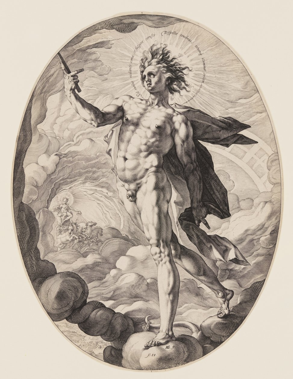 Apollo tekijältä Hendrick Goltzius