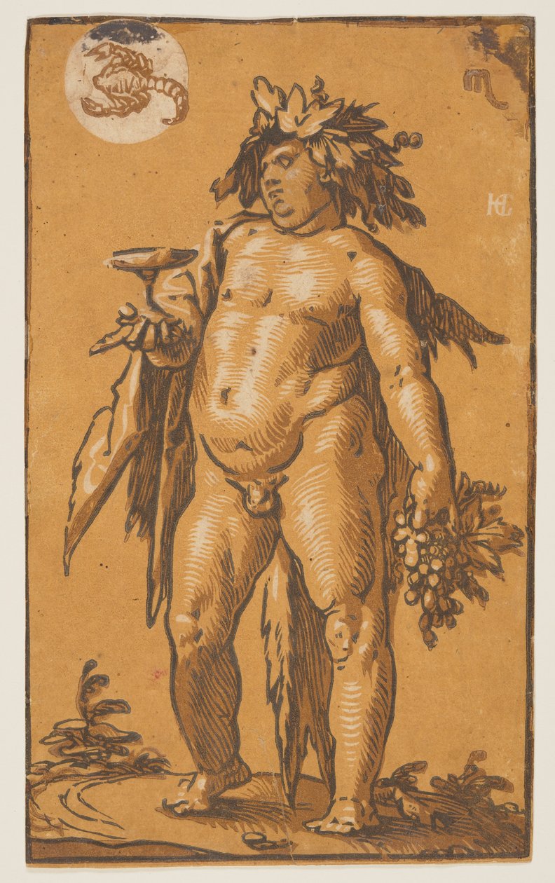 Bacchus tekijältä Hendrick Goltzius