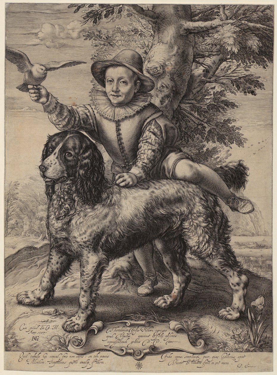 Kristuksen ympärileikkaus, sarjan ”Neitsyt Marian elämä” 4. sivu tekijältä Hendrick Goltzius