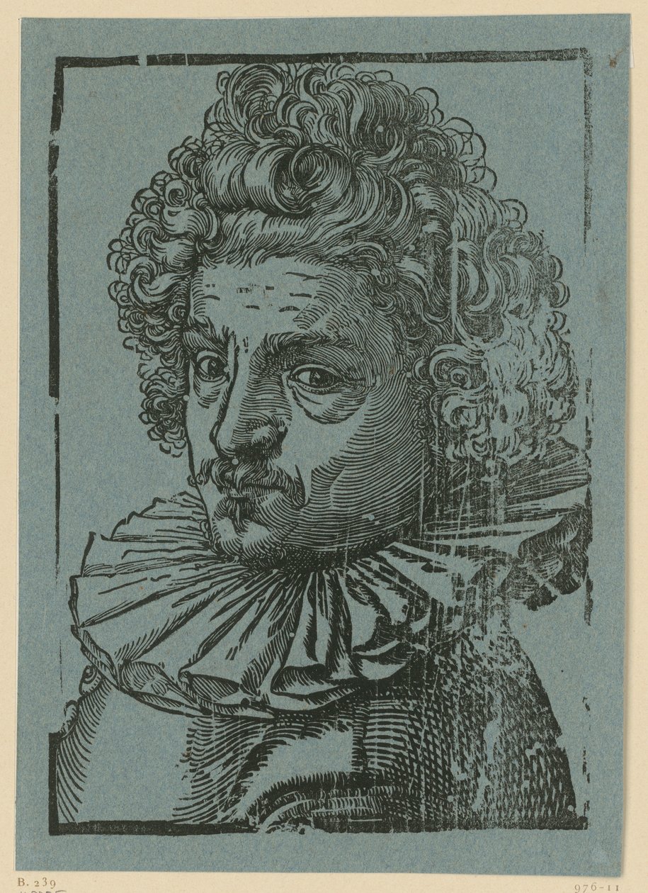 Gillis van Breenin muotokuva tekijältä Hendrick Goltzius