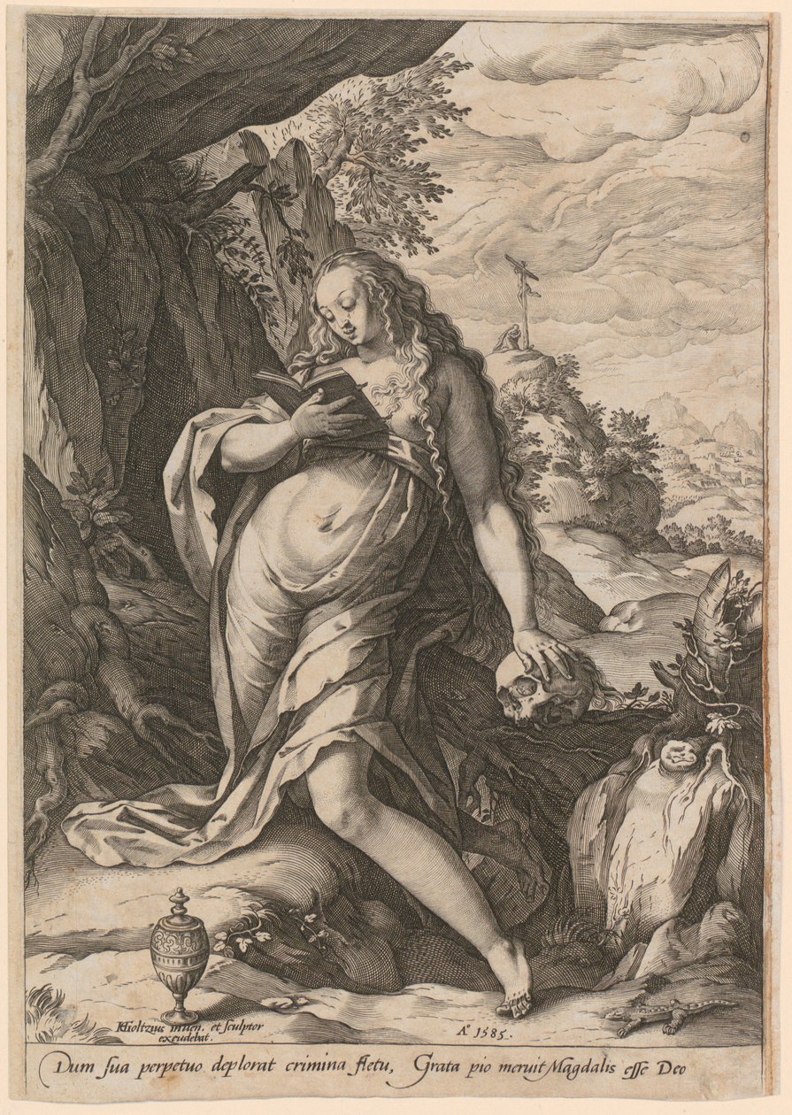 Katuvainen Magdalena tekijältä Hendrick Goltzius