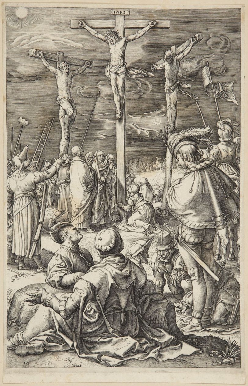 Kristus ristillä tekijältä Hendrick Goltzius