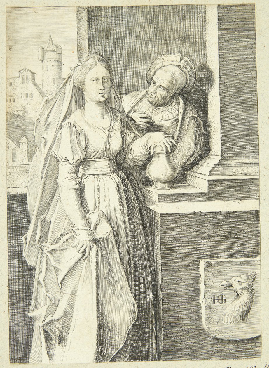 Outo pari tekijältä Hendrick Goltzius