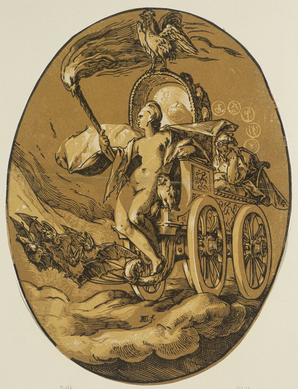 Die Nacht tekijältä Hendrick Goltzius