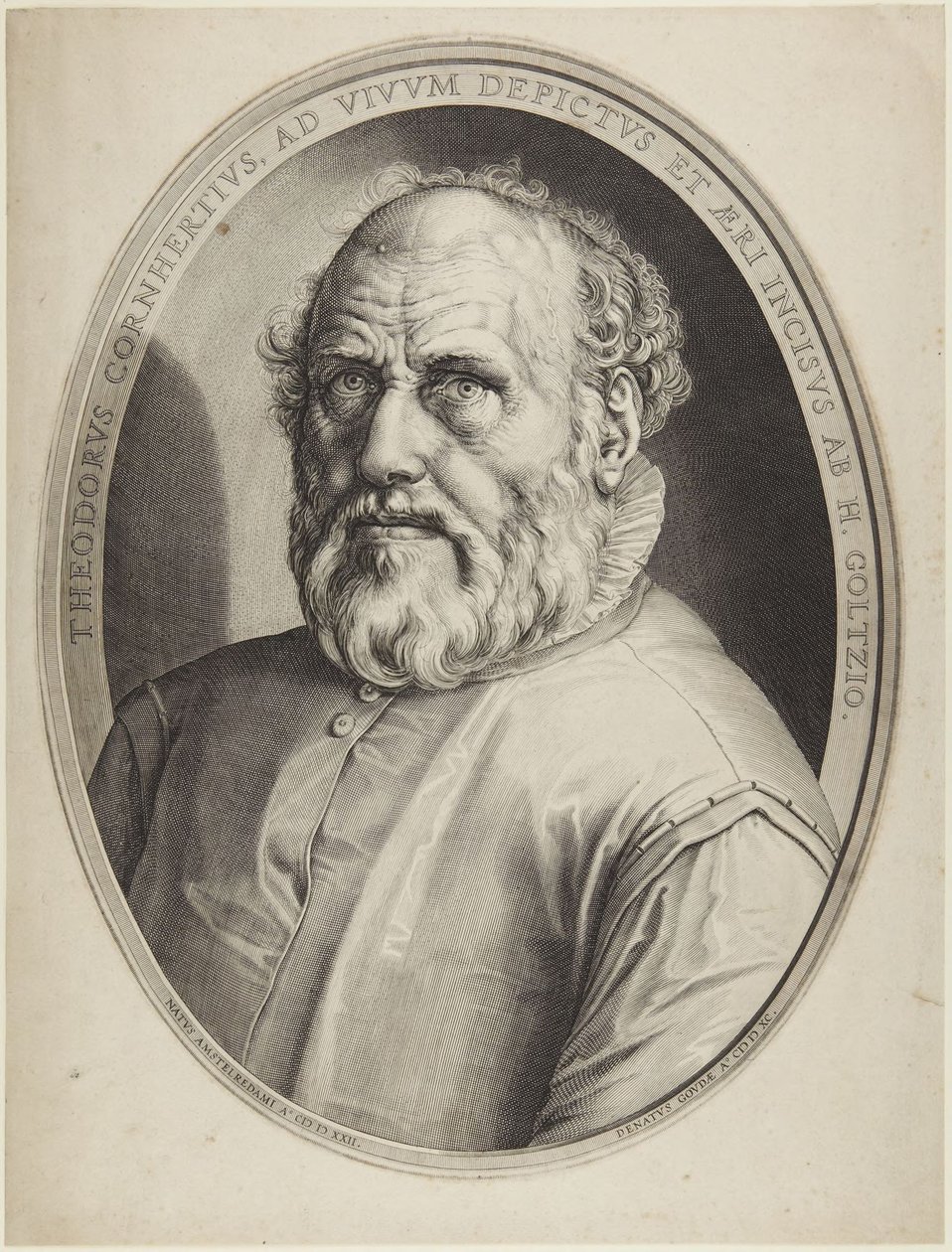 Dirck Volckertsz. Coornhert tekijältä Hendrick Goltzius