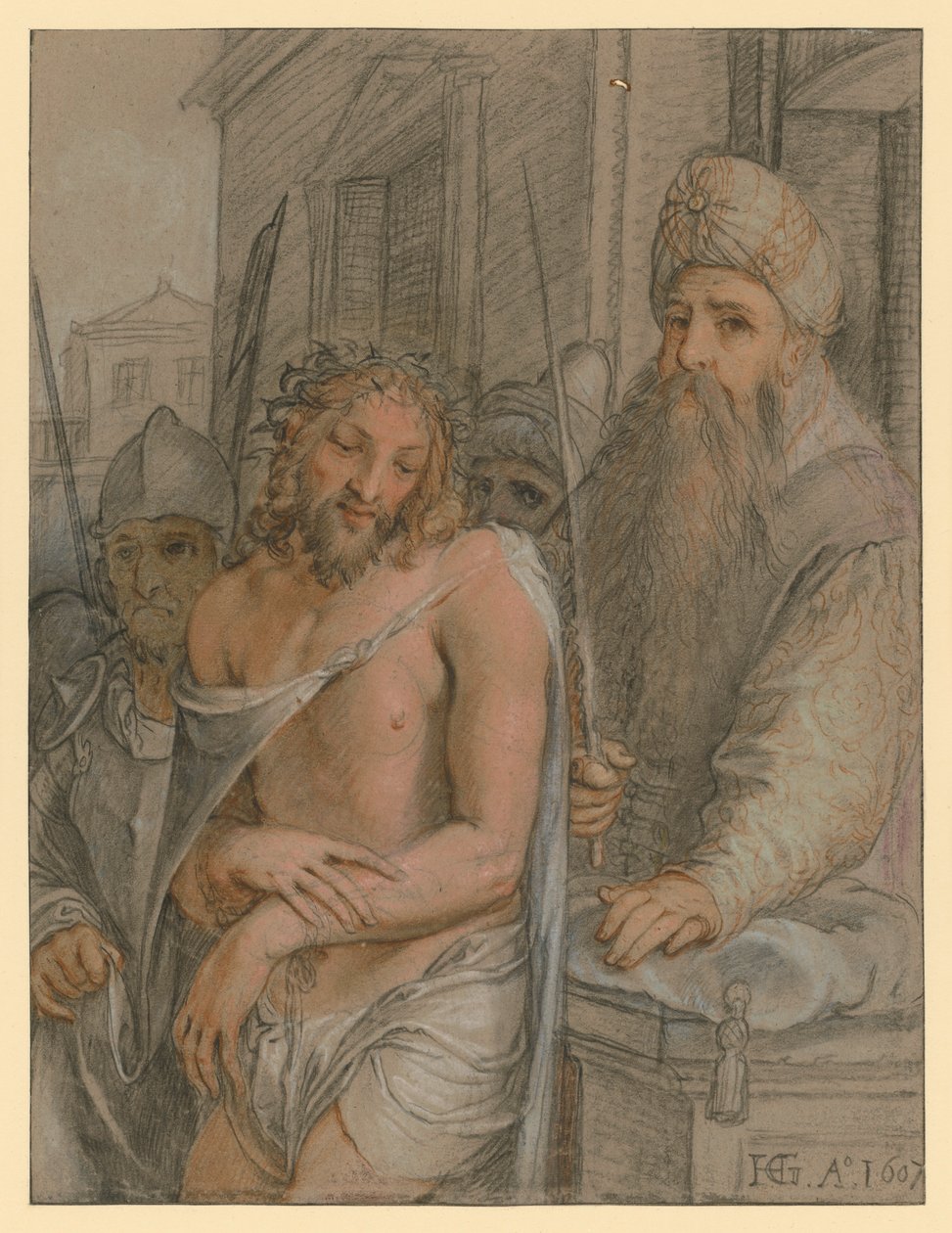 Ecce homo tekijältä Hendrick Goltzius