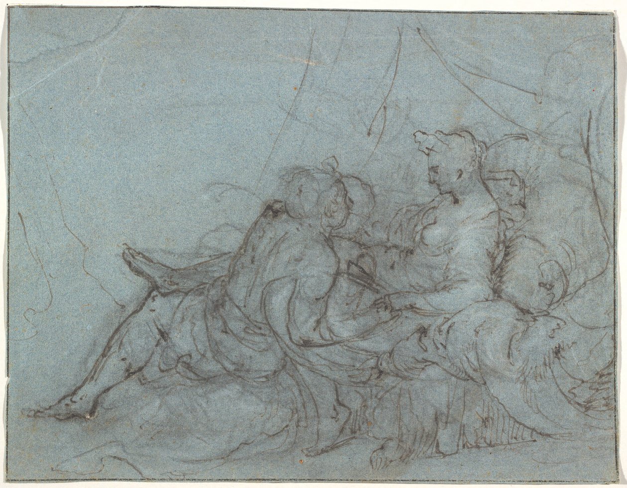 Rakastava pari tekijältä Hendrick Goltzius