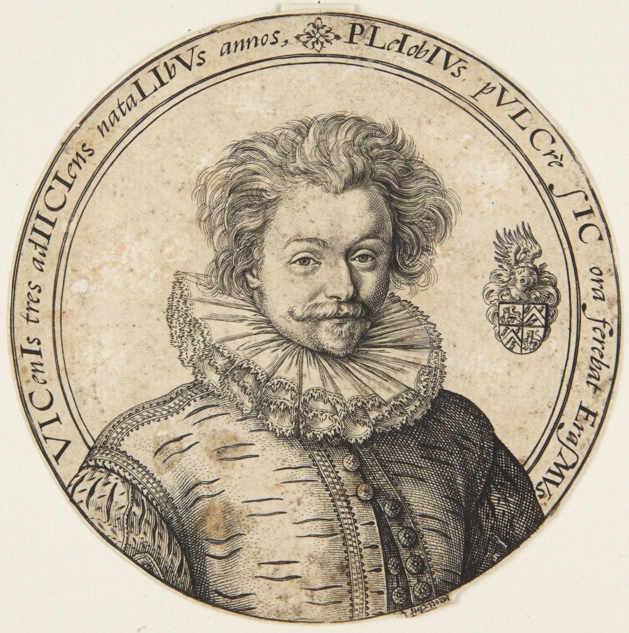Erasmus Pleiobius tekijältä Hendrick Goltzius