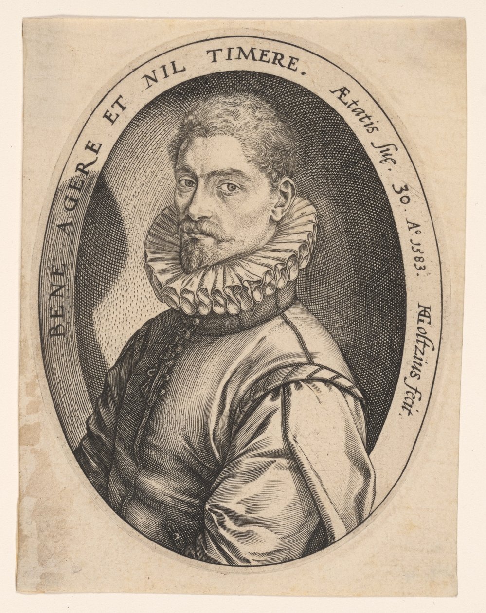 Hieronymous Scholiers tekijältä Hendrick Goltzius