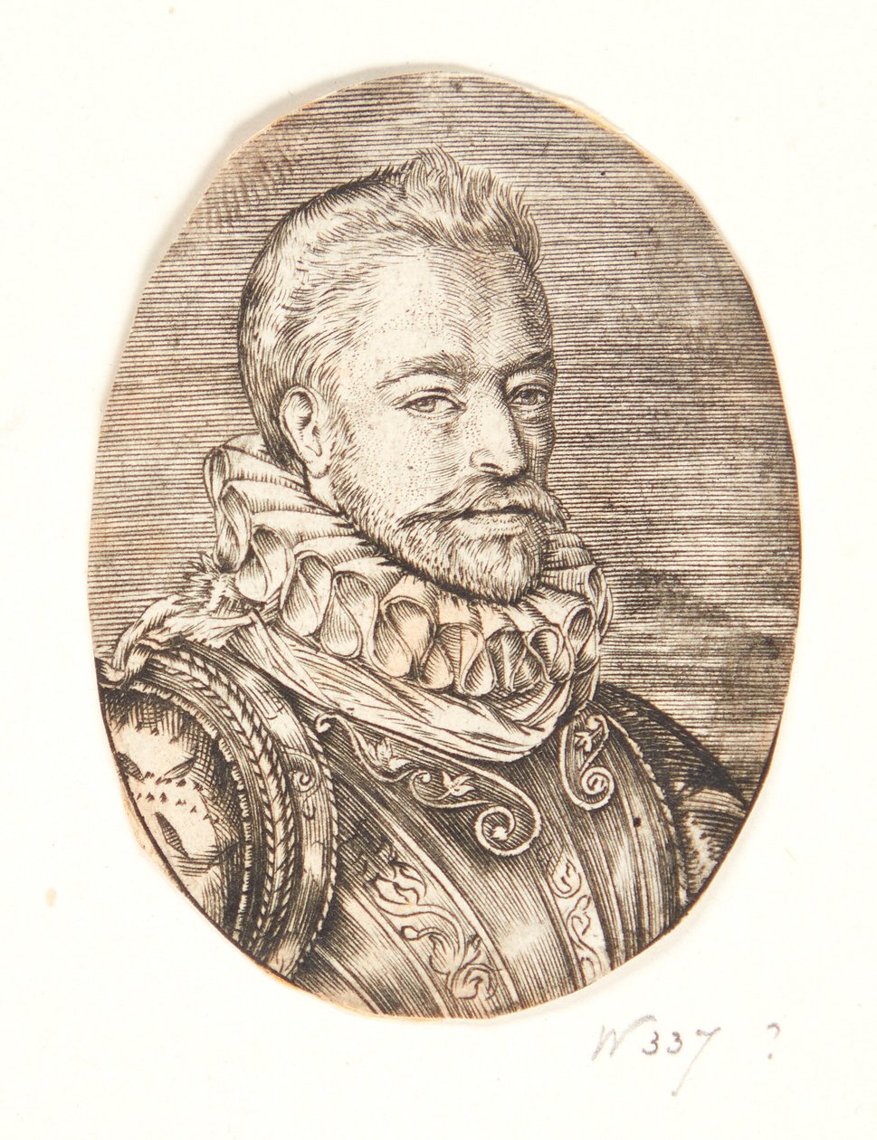 Jacques de la Faille tekijältä Hendrick Goltzius