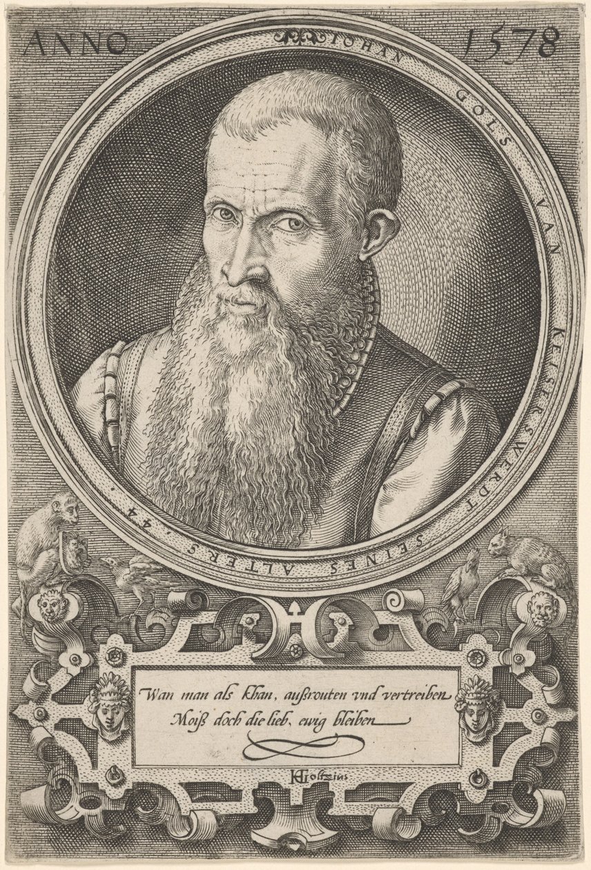 Jan Goltz II tekijältä Hendrick Goltzius