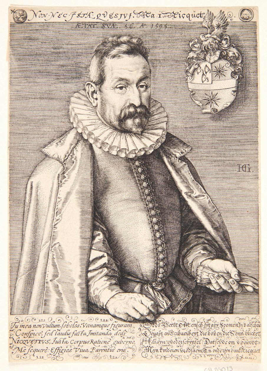 Jan Nicquet tekijältä Hendrick Goltzius