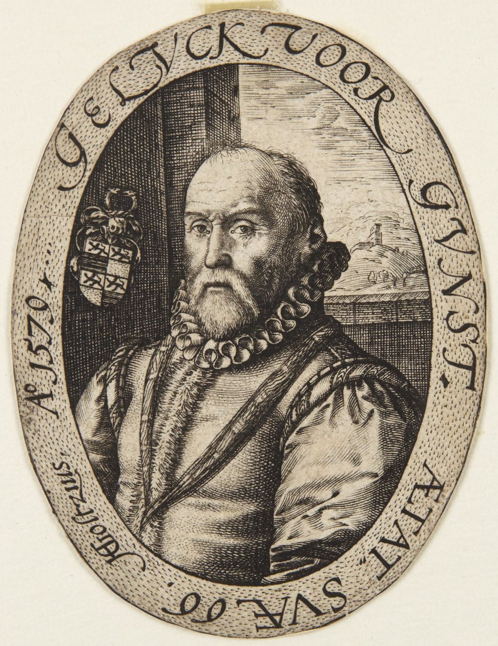 Jan van Broeckhoven tekijältä Hendrick Goltzius