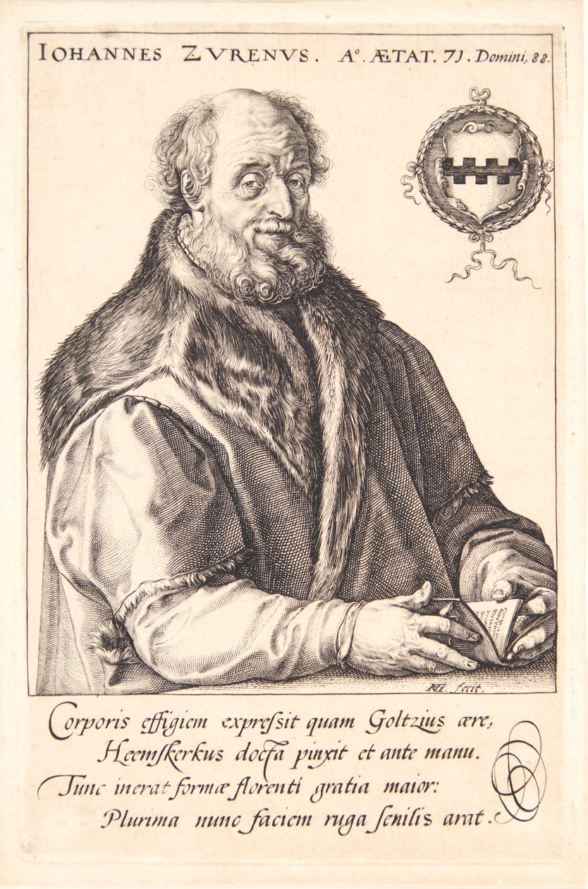 Jan van Zuren tekijältä Hendrick Goltzius