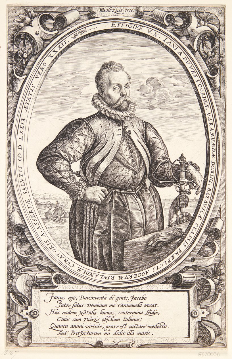 Johan van Duvenvoorde tekijältä Hendrick Goltzius