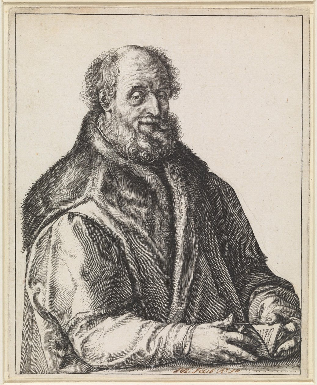 Johannes Zurenus (1517–1591) tekijältä Hendrick Goltzius
