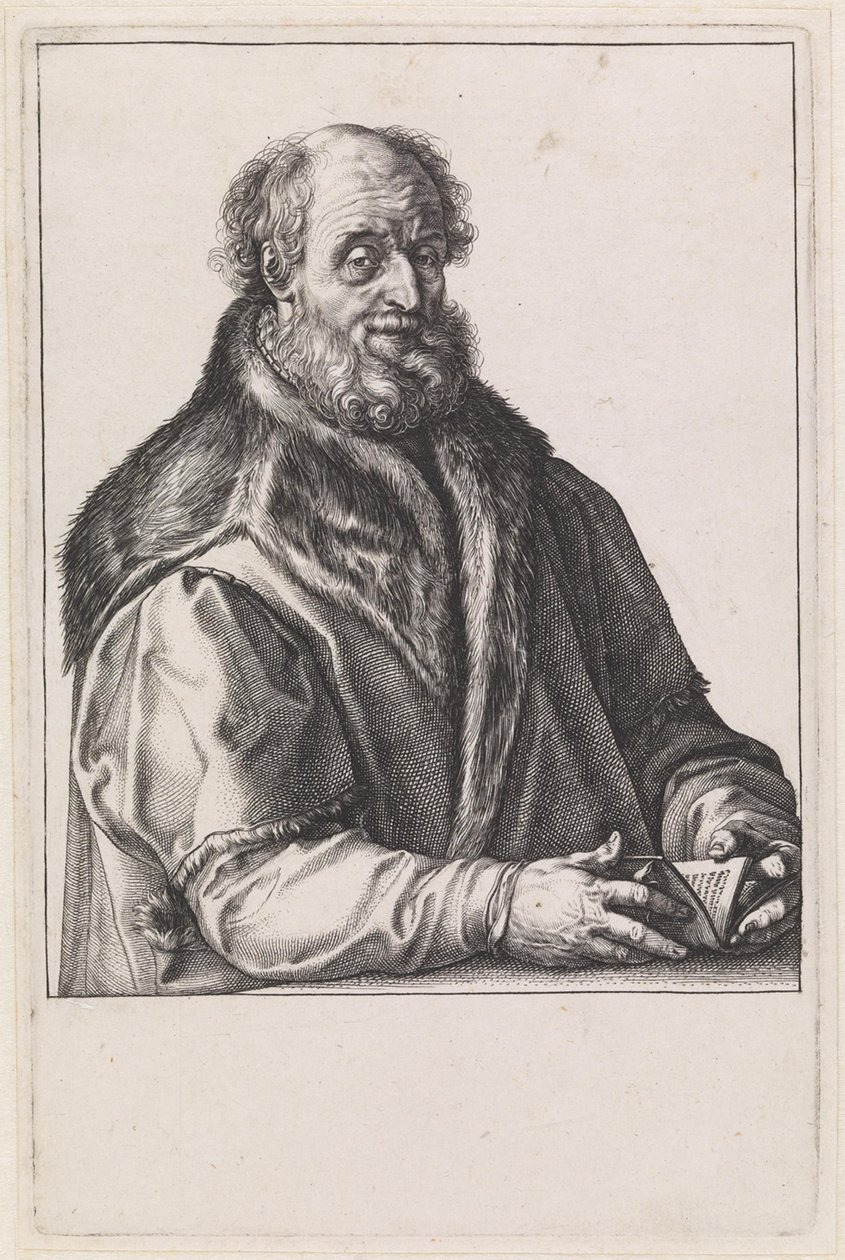 Johannes Zurenus (1517-1591) tekijältä Hendrick Goltzius