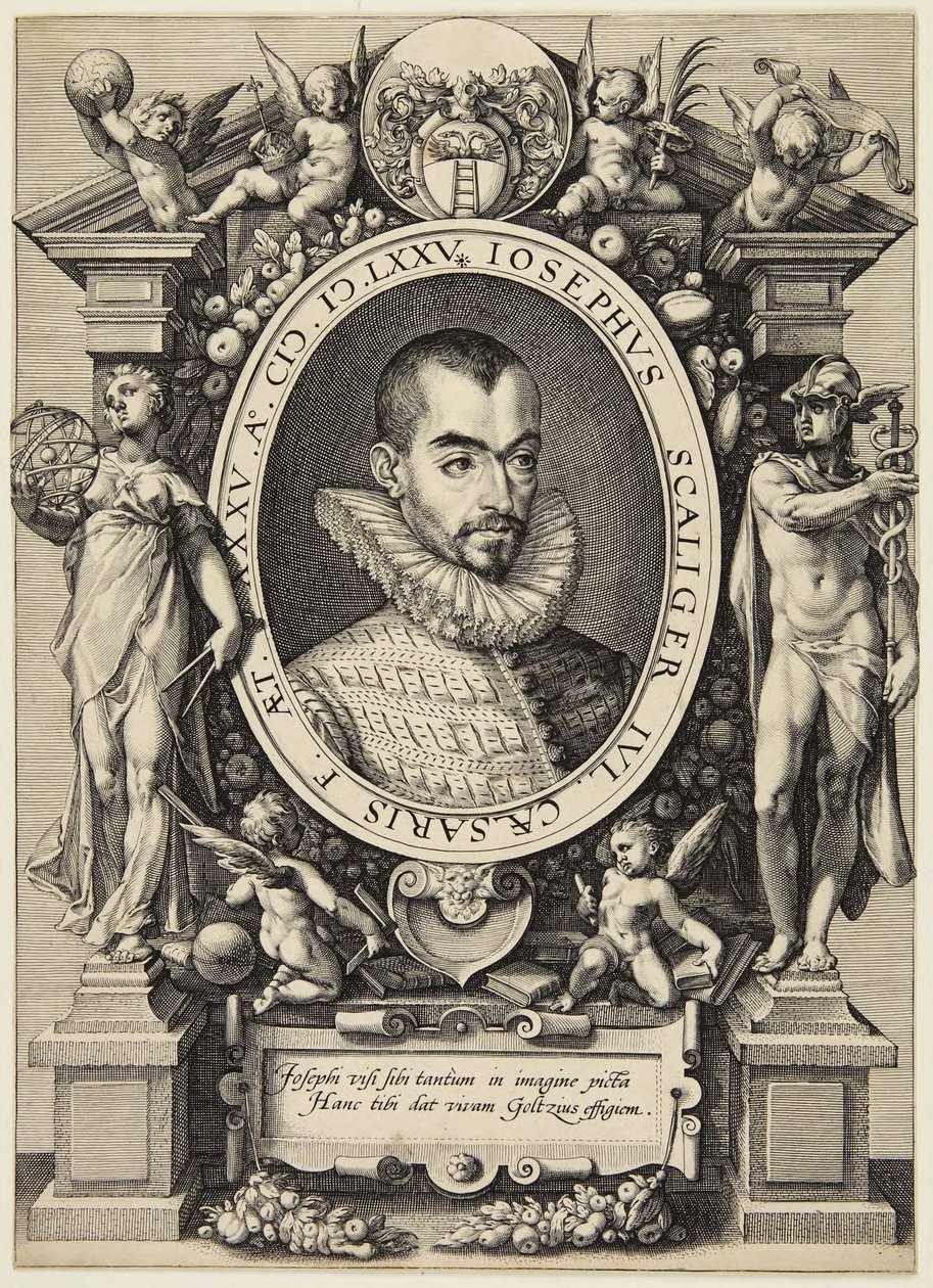 Josephus Justus Scaliger tekijältä Hendrick Goltzius