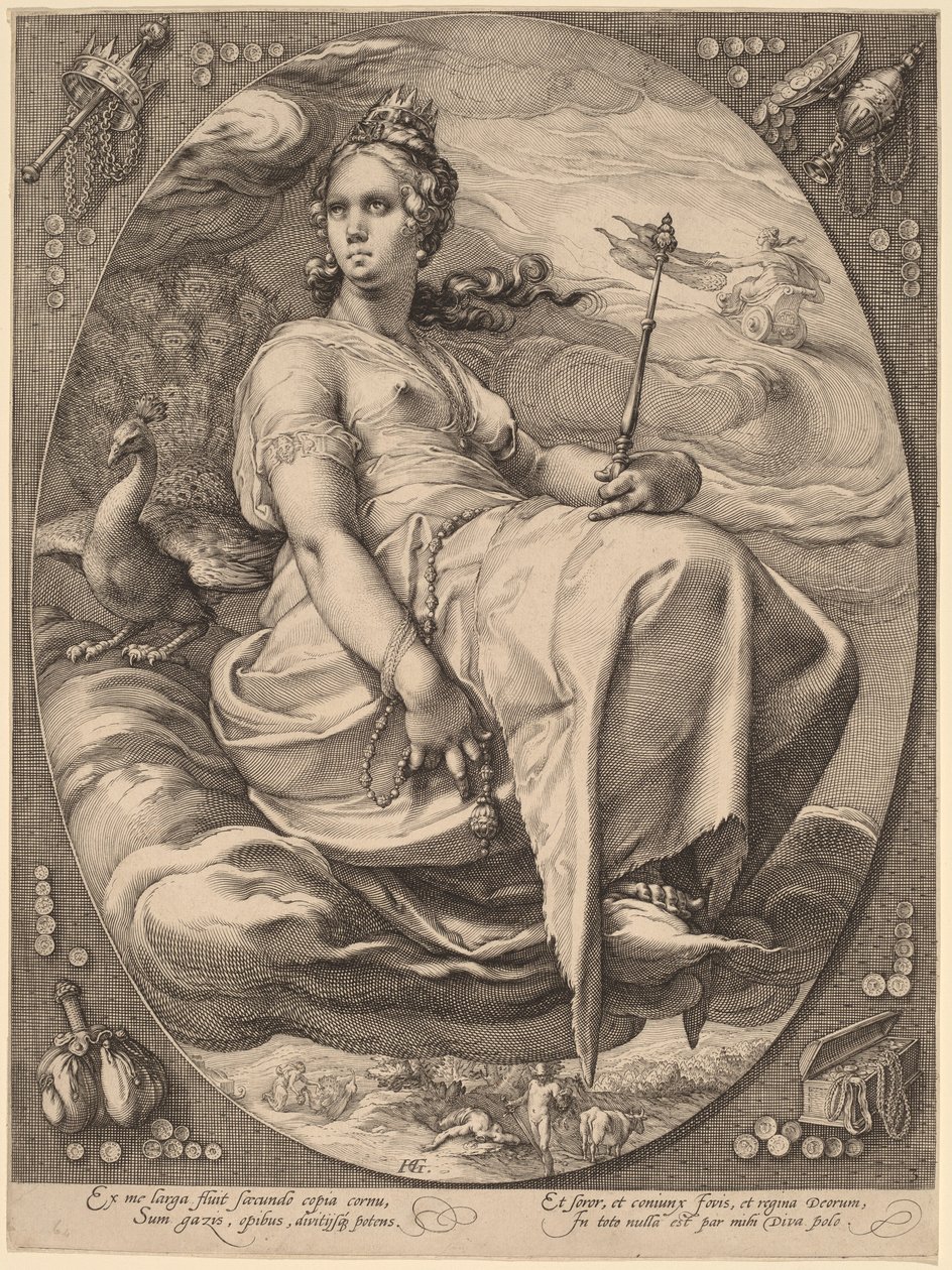Juno tekijältä Hendrick Goltzius