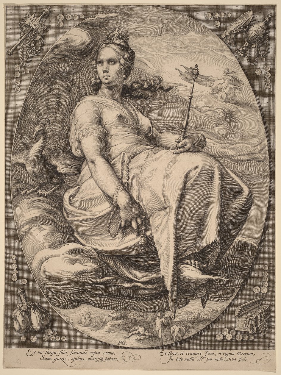 kesäkuu tekijältä Hendrick Goltzius