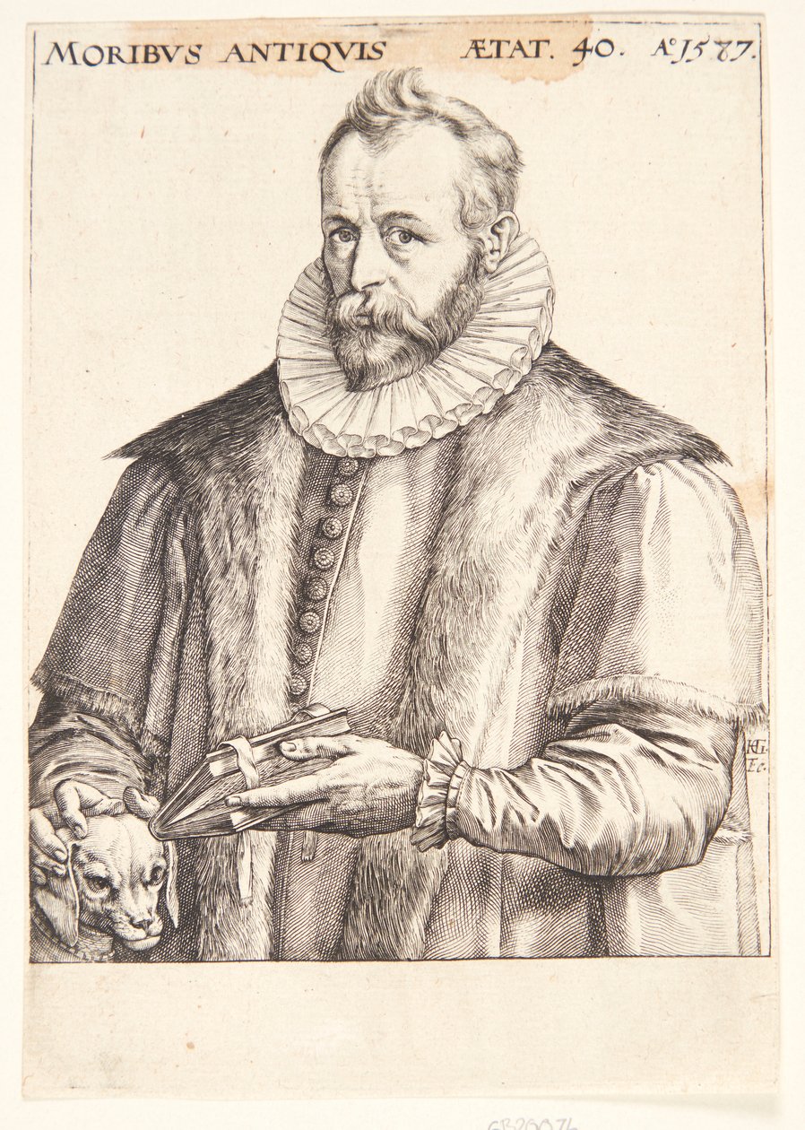 Justus Lipsius tekijältä Hendrick Goltzius