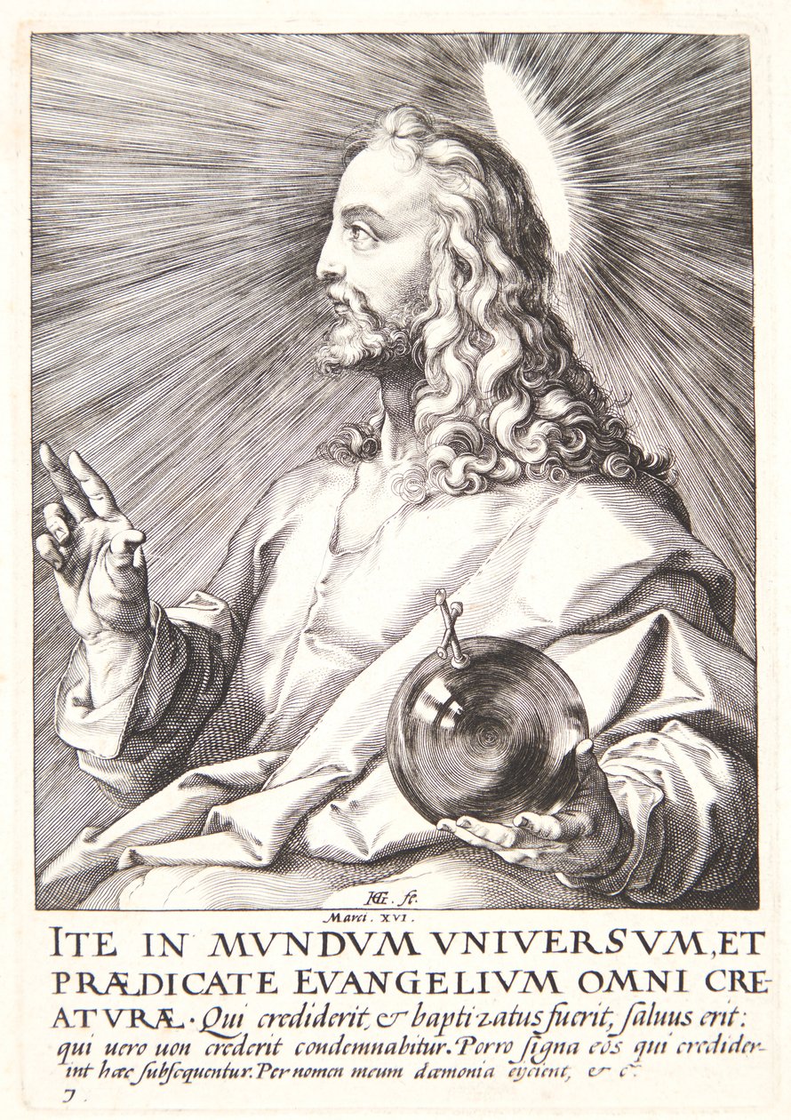 Kristus tekijältä Hendrick Goltzius