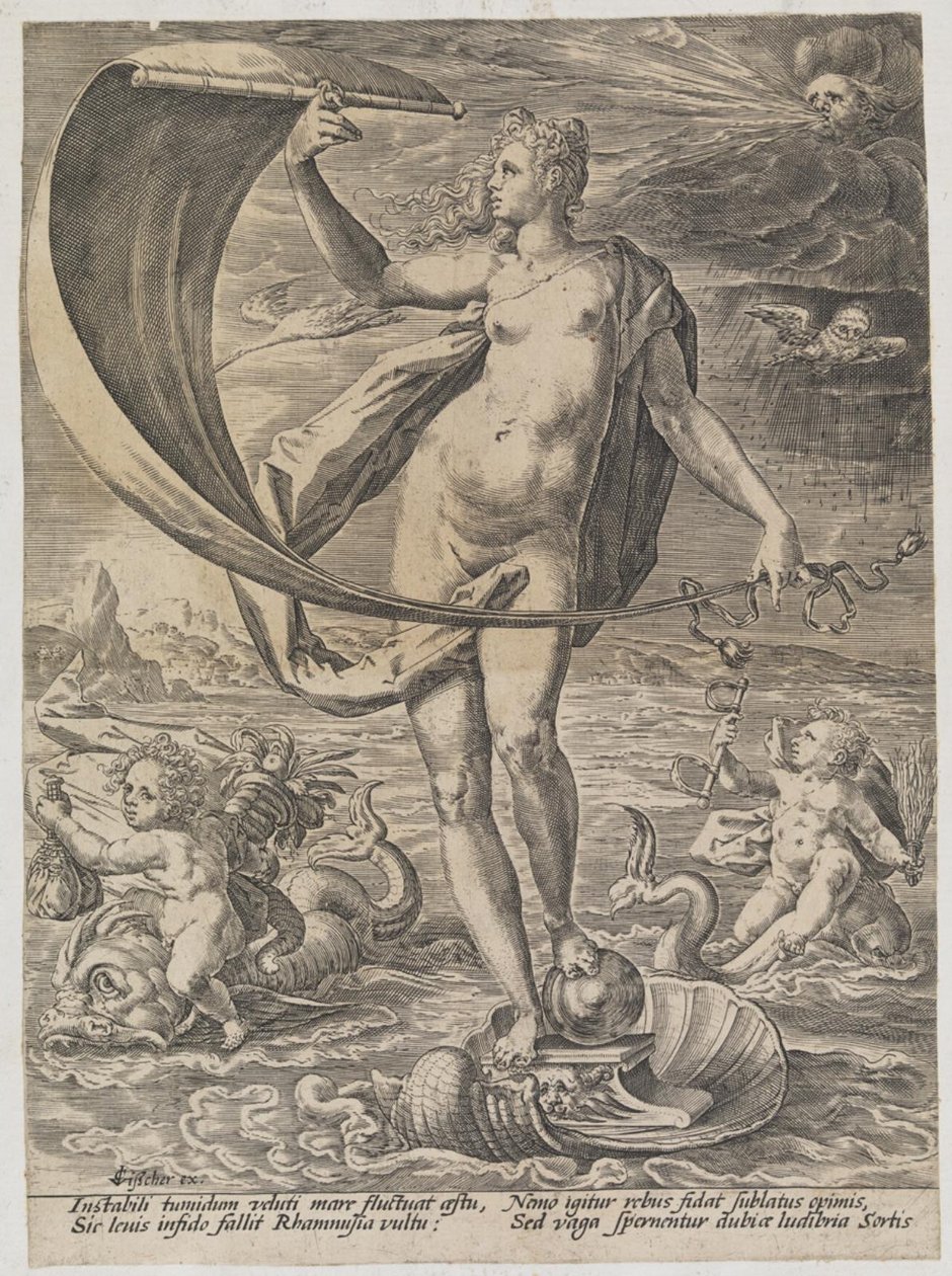 Onni (Instabili tumidum veluti ...) tekijältä Hendrick Goltzius