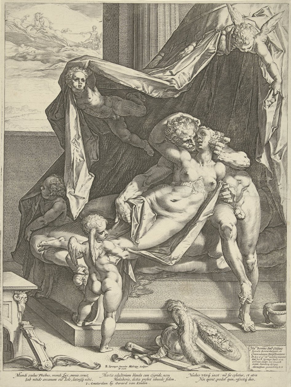 Marsista Venukseen tekijältä Hendrick Goltzius