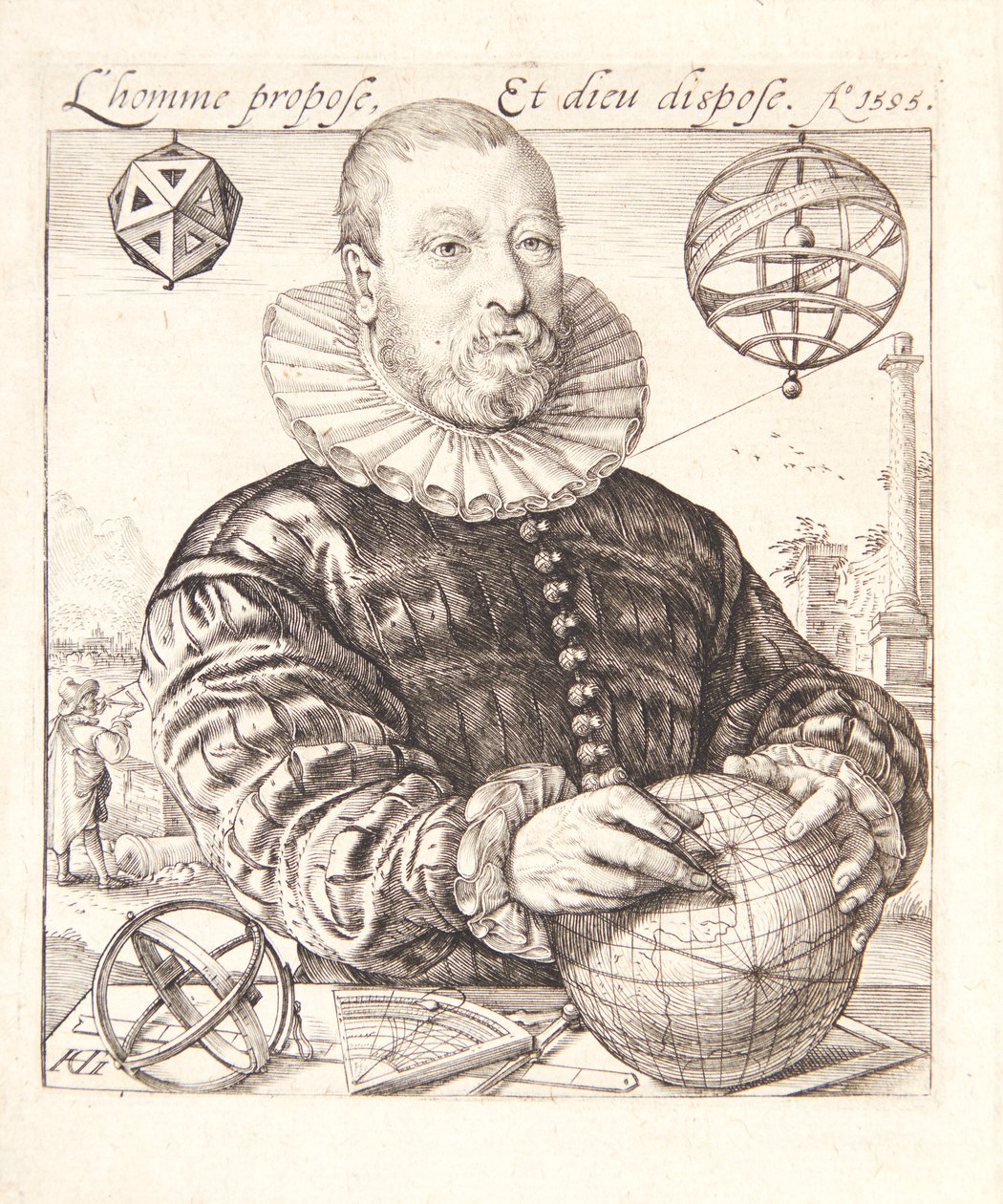 Nicolaus Petri van Deventer tekijältä Hendrick Goltzius