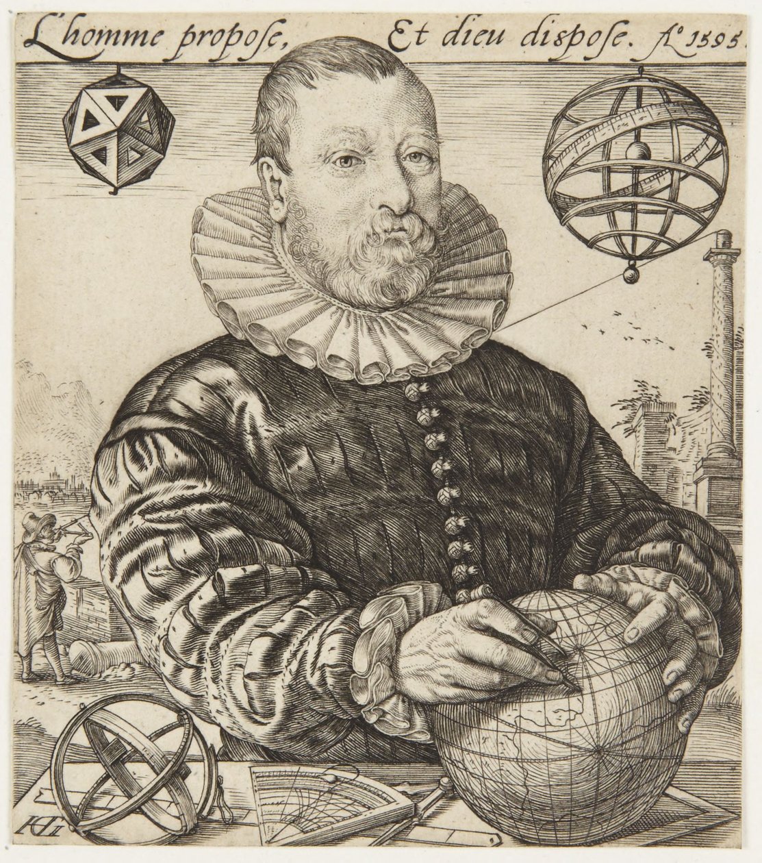 Nicolaus Petri van Deventer tekijältä Hendrick Goltzius