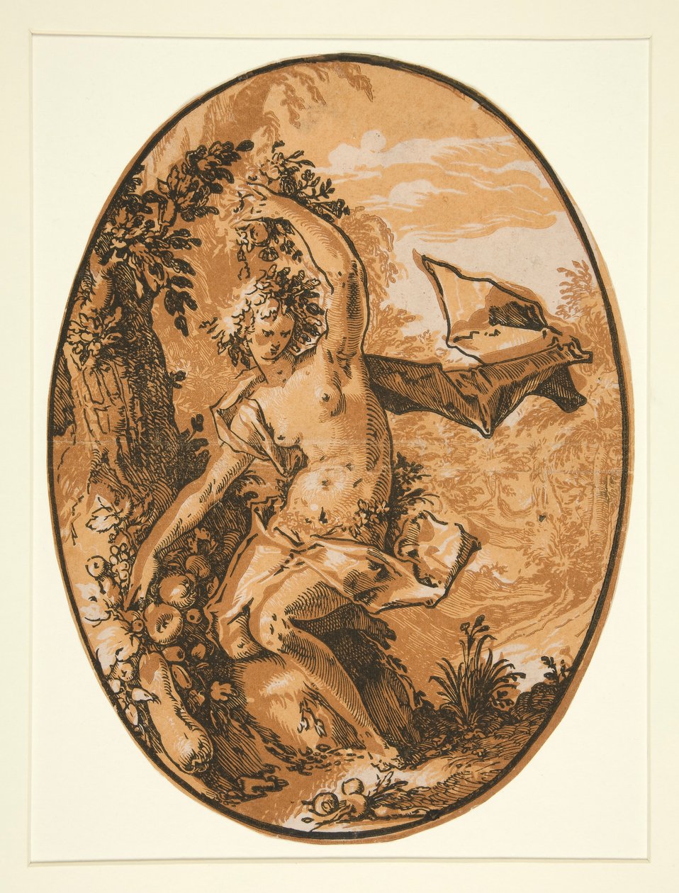Persephone (Proserpina) tekijältä Hendrick Goltzius