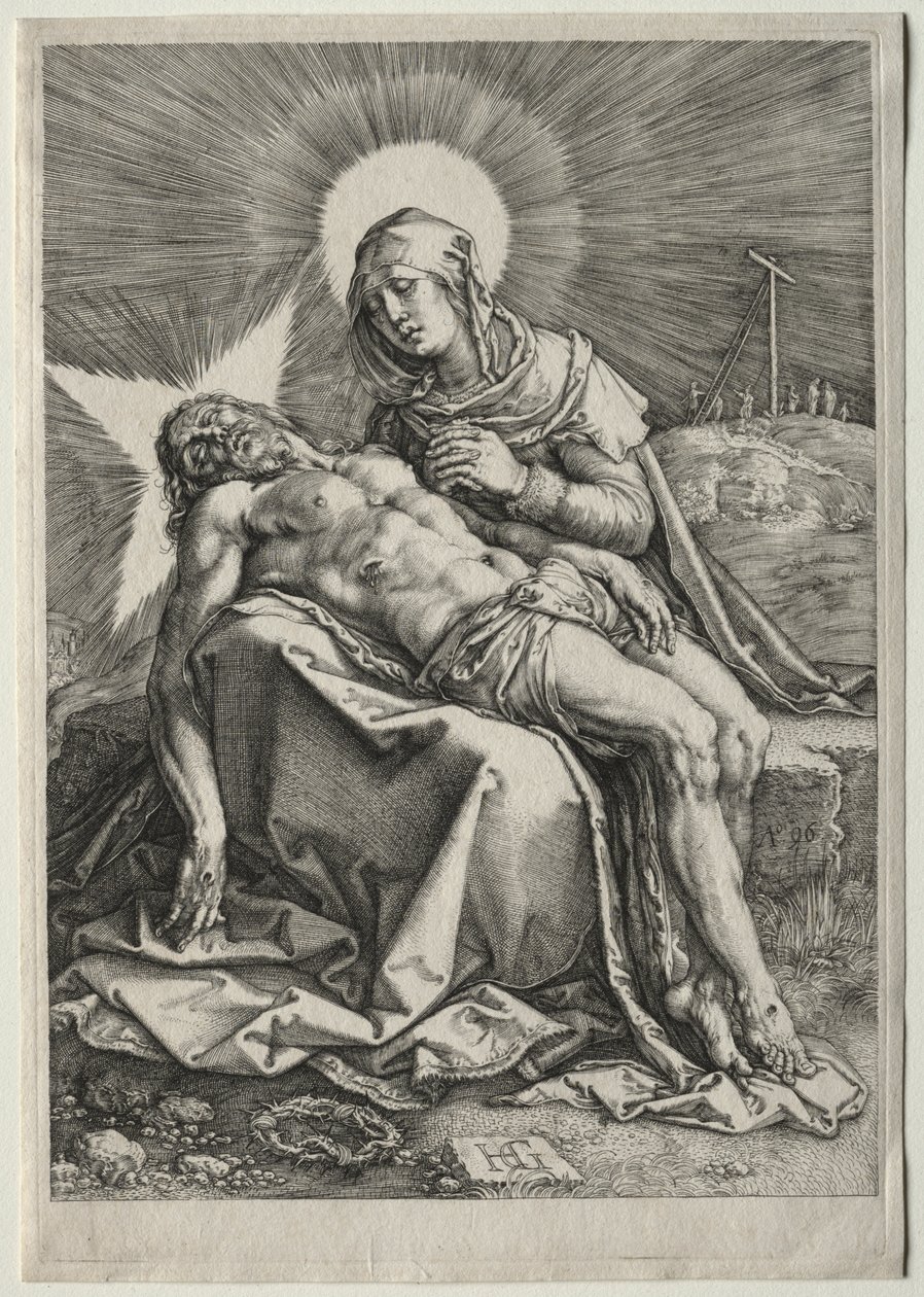 Pieta tekijältä Hendrick Goltzius