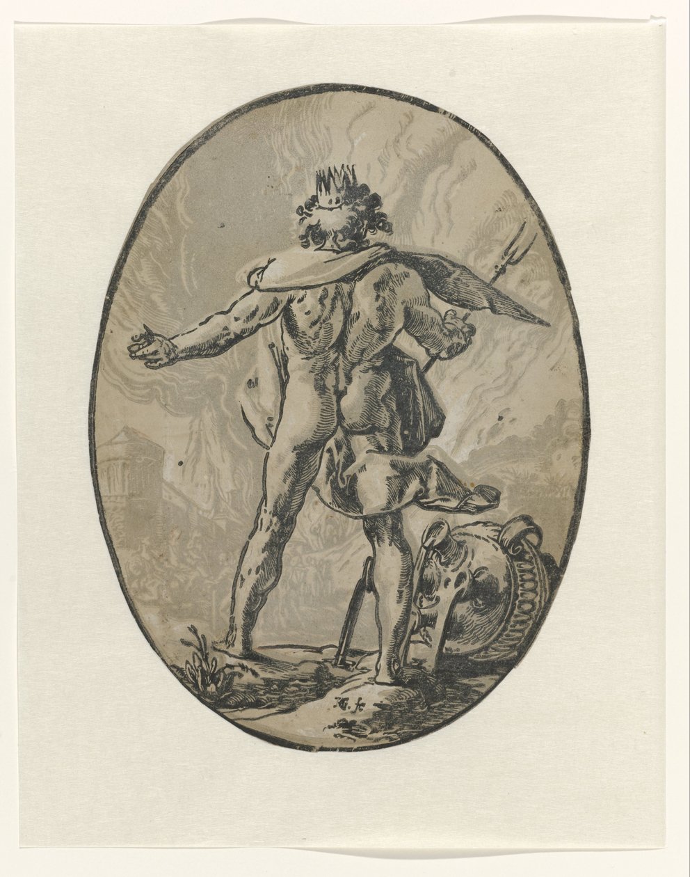 Pluto tekijältä Hendrick Goltzius