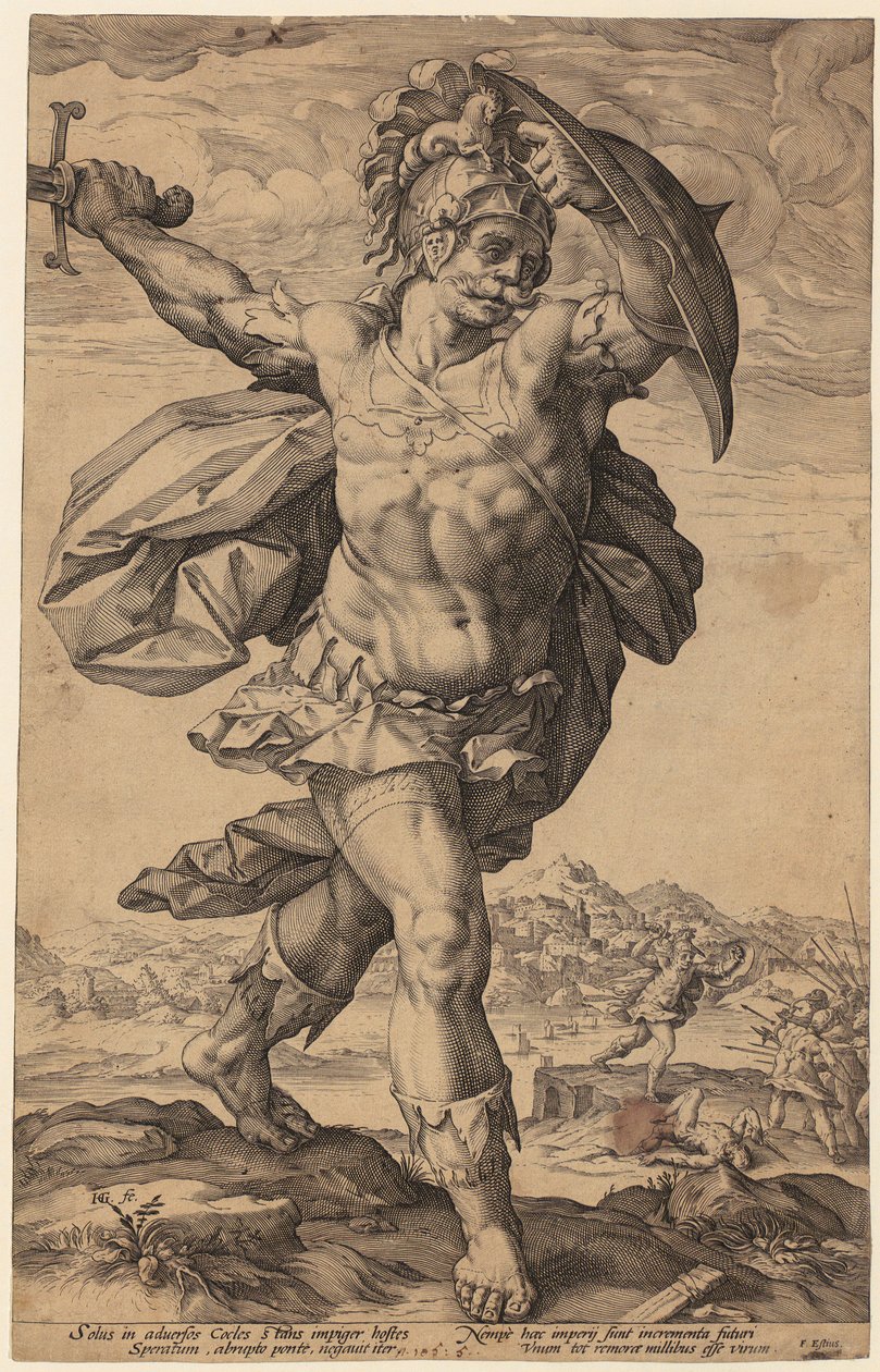 Frederik de Vriesin muotokuva tekijältä Hendrick Goltzius