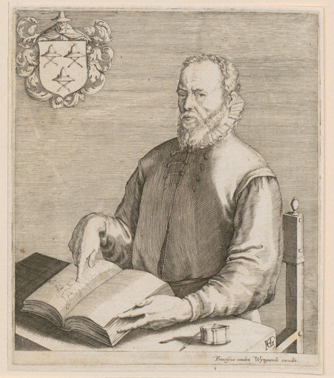 Gerard de Joden muotokuva tekijältä Hendrick Goltzius