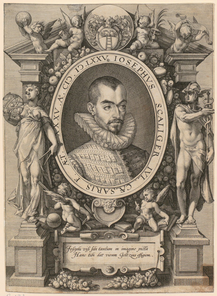 Josephus Justus Scaligerin muotokuva tekijältä Hendrick Goltzius