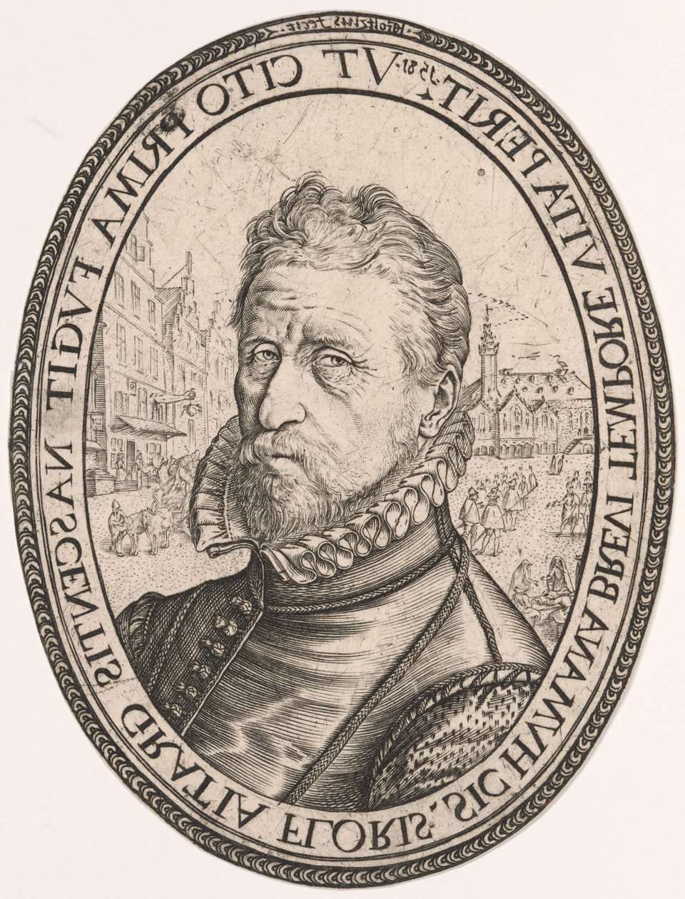 Albert Fransz. Schatterin muotokuva tekijältä Hendrick Goltzius