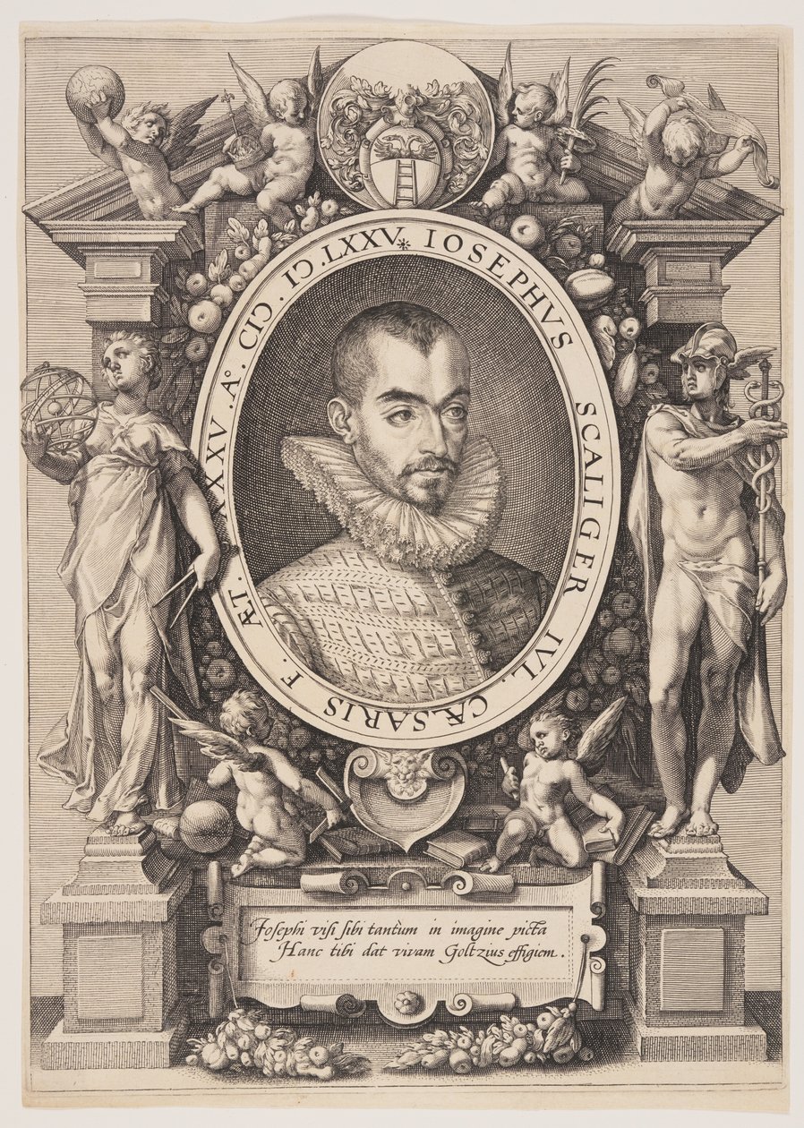 Josephus Justus Scaligerin muotokuva tekijältä Hendrick Goltzius