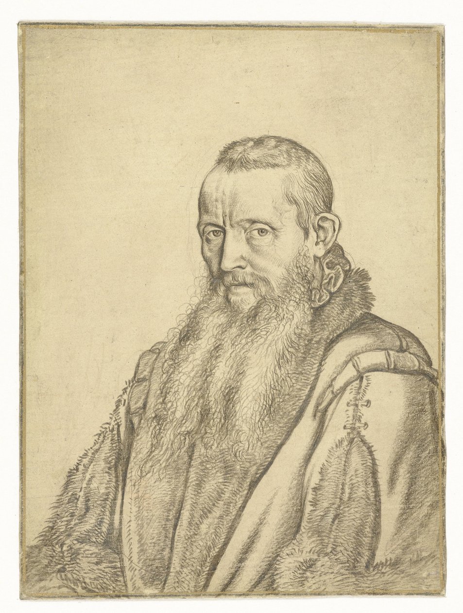 Teologin muotokuva tekijältä Hendrick Goltzius