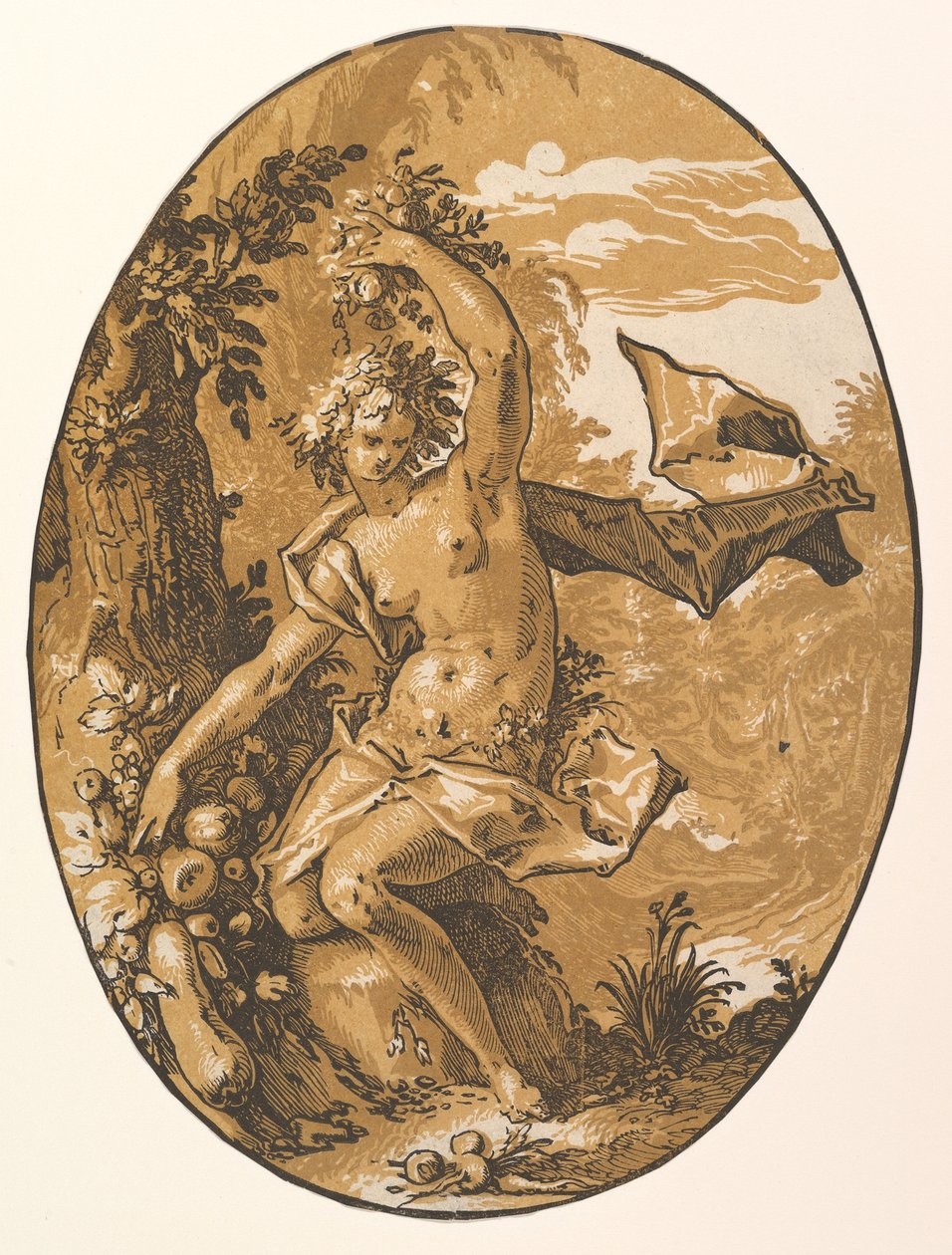 Proserpina tekijältä Hendrick Goltzius